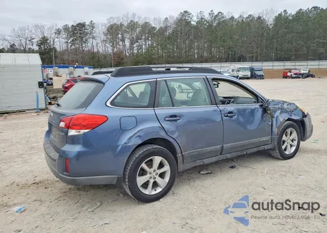 2014 Subaru Outback 2.5I z USA, uszkodzony, nr VIN 4S4BRCAC9E3245339
